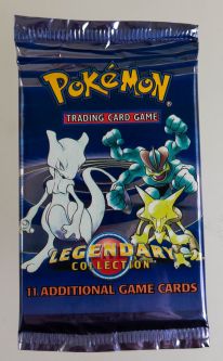 Pokemon Cards - LEGENDARY COLLECTION - Booster Pack (11 cards) Mewtwo Artwork - Factory Sealed