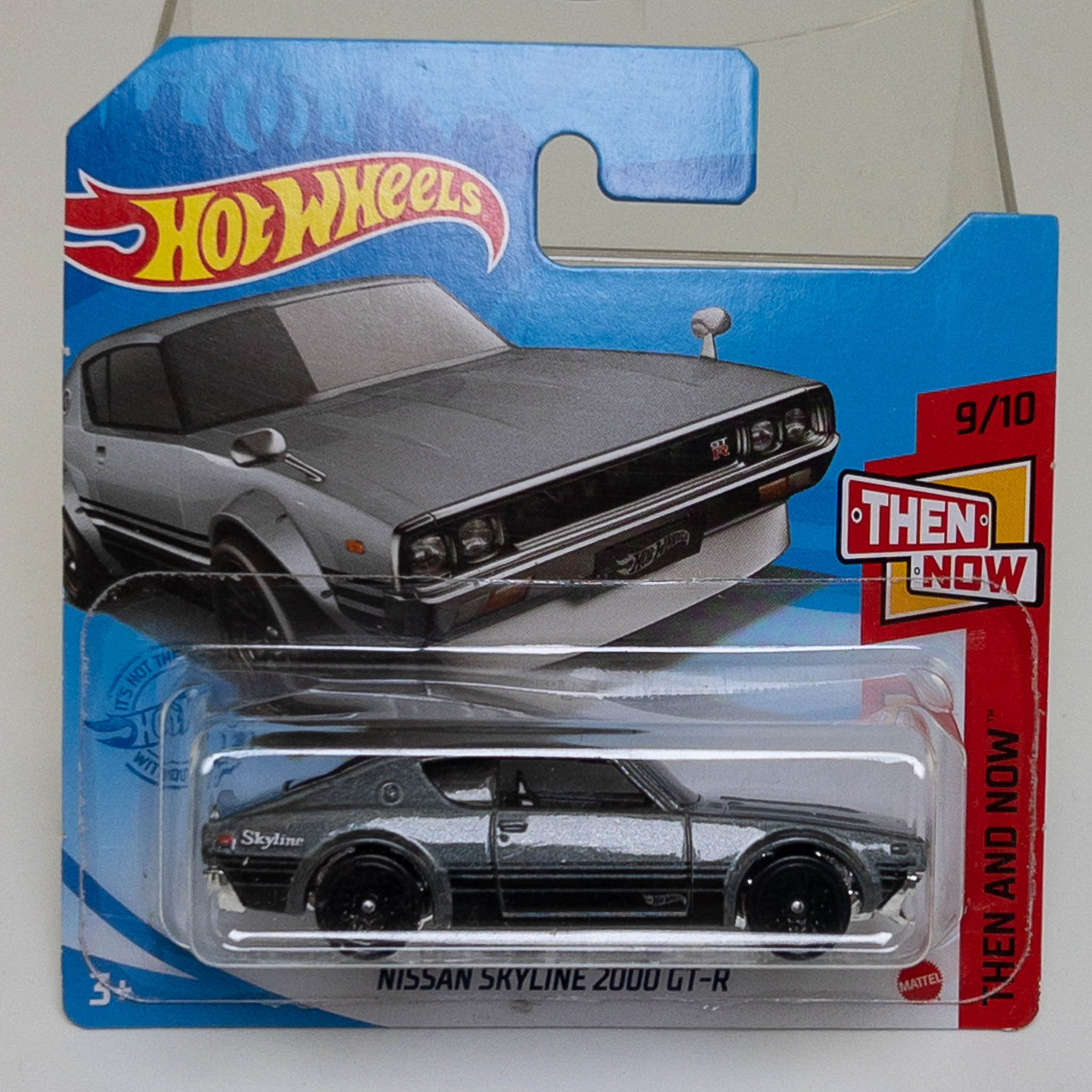 Mattel - Hot Wheels - 2021 Then and Now Nissan Skyline 2000 GT-R Gray 9 ...