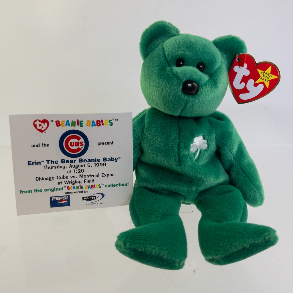 Erin the Irish Bear shops Ty Beanie Baby