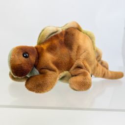 TY Beanie Baby - STEG the Dinosaur (No Hang Tag - 1st Gen Tush Tag)