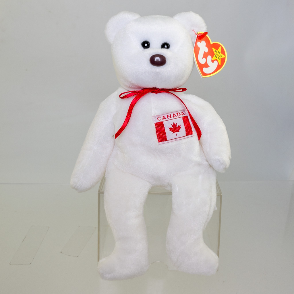 TY Beanie Baby - MAPLE the Bear ( with PRIDE Tush Tag ) (4th Gen Hang Tag - Mint)