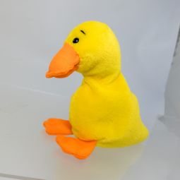 TY Beanie Baby - QUACKERS the Duck ( NO Wings / Wingless ) (No Hang Tag - 1st Gen TT)