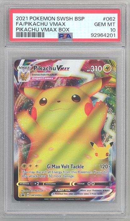 Pikachu purchases VMAX GEM MINT 10