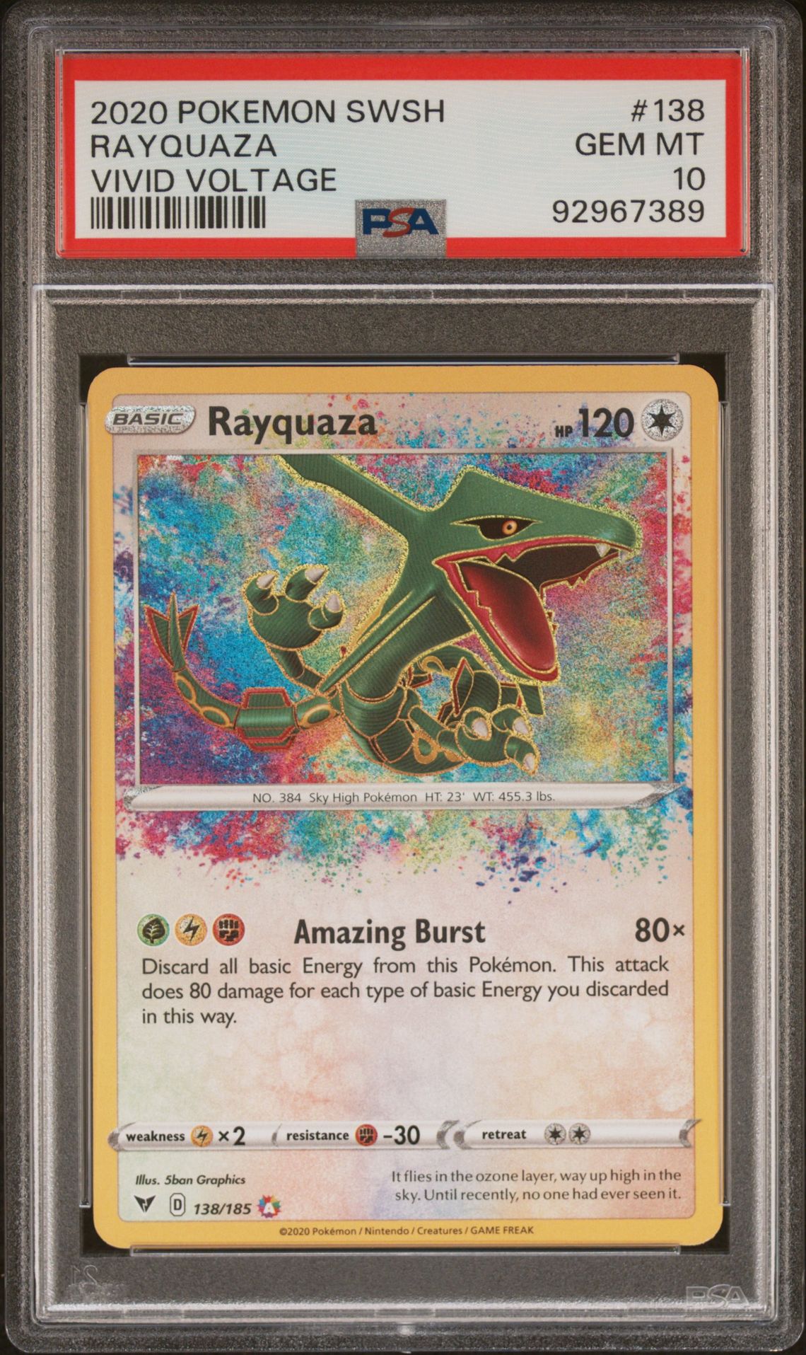 Pokemon 2020 Vivid Voltage - Complete Amazing newest Rare Set - ALL PSA 10 Gem Mint