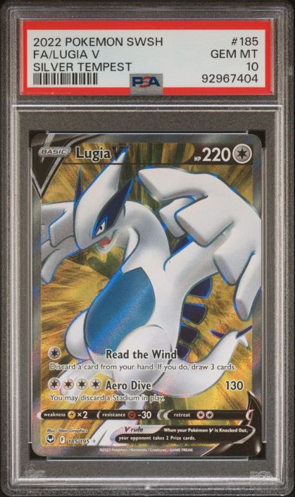 Pokemon Lugia V Full deals Art