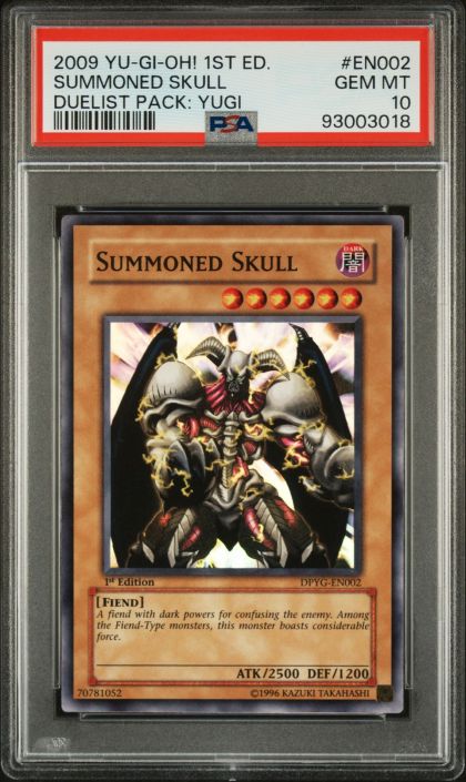 Yugioh PSA 10 Skull Guardian sold TP2-007 Mint!