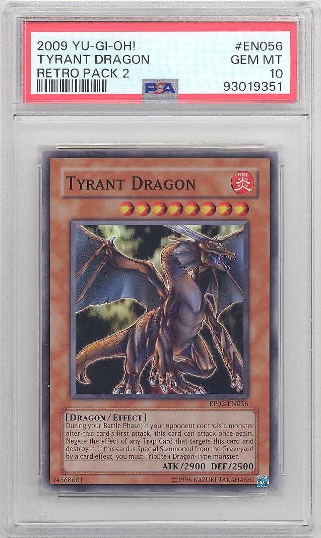 Yu-Gi-Oh! Tornado Dragon By Konami PSA hotsell 10