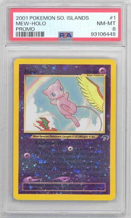 2001 Pokemon Southern Islands Promo 17/18 Vileplume Holo PSA 8 offers NM+