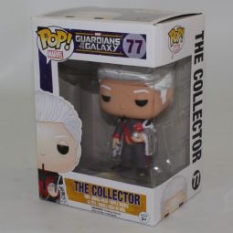 Funko POP! Marvel - Guardians of the Galaxy Vinyl Figure - THE COLLECTOR #77 *NON-MINT BOX*