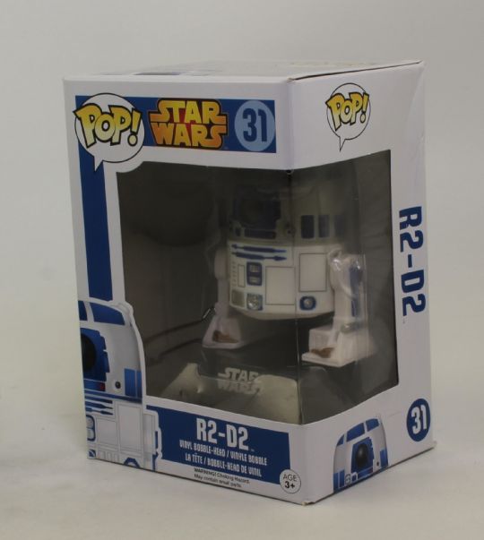 Funko POP! Star Wars Vinyl Bobble-Head - R2-D2 #31 *NON-MINT BOX ...