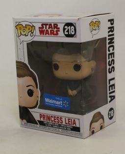 Funko POP! Star Wars Vinyl Bobble-Head - PRINCESS LEIA #218 (Exclusive) *NON-MINT BOX*