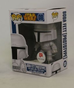 Funko POP! Star Wars Vinyl Bobble-Head - BOBA FETT (Prototype) #08 (Exclusive) *NON-MINT BOX*