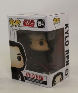 Funko POP! Star Wars Episode 8: The Last Jedi - Vinyl Bobble - KYLO REN #194 *NON-MINT BOX*