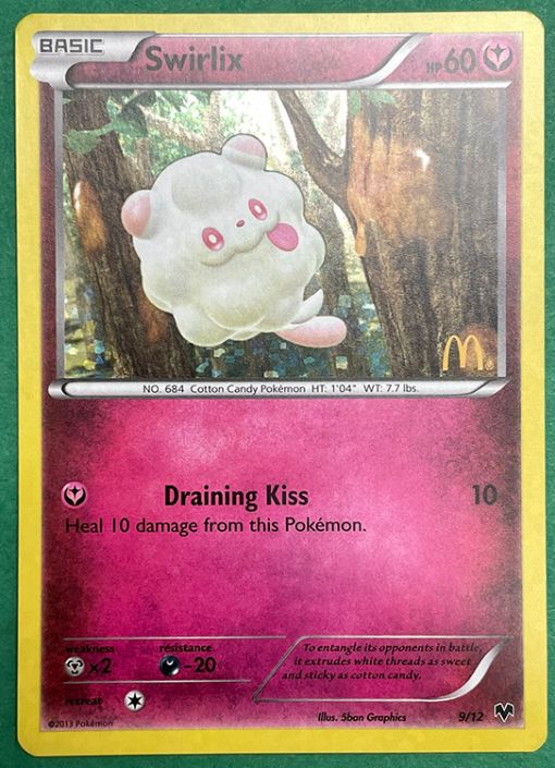 McDonalds 2023 Pokemon Trading Cards HOLO & non Holo SLEEVED **PICK YOUR  CARDS**