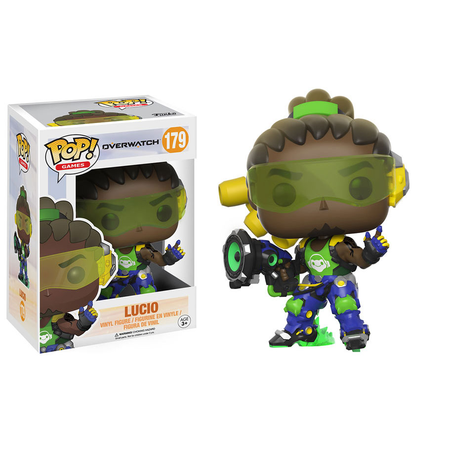 Funko POP! Games - Overwatch S2 Vinyl Figure - LUCIO (4 inch)