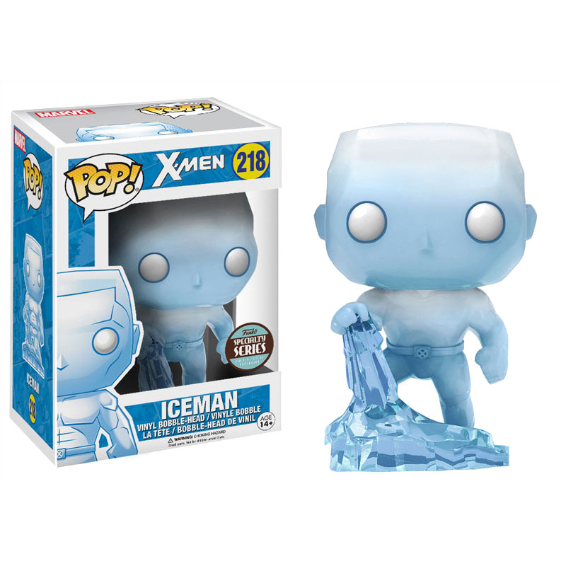 Funko POP! Heroes Vinyl Bobble-Head - Marvel's X-Men - ICEMAN #218