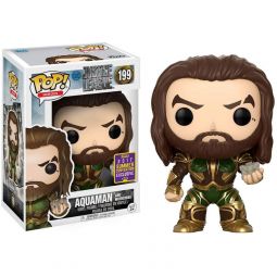 Funko POP! Heroes - Justice League Vinyl Figure - AQUAMAN and Motherbox #199 *Exclusive*