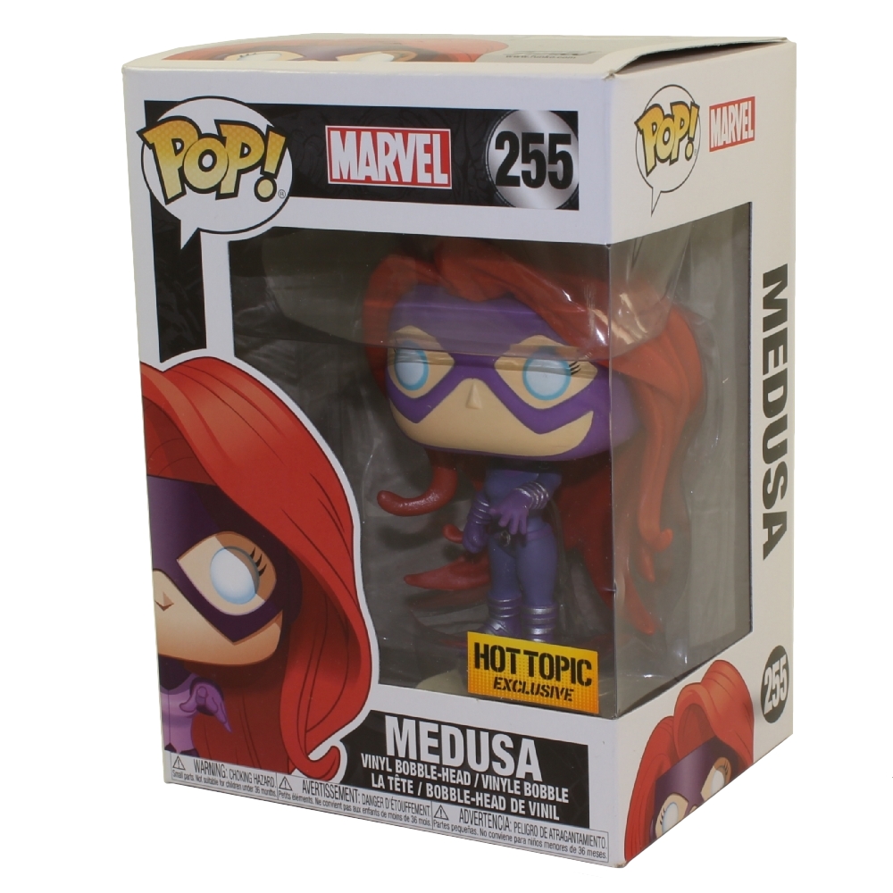 Funko POP! Marvel Vinyl Bobble Figure - MEDUSA #255 *Hot Topic Exclusive*