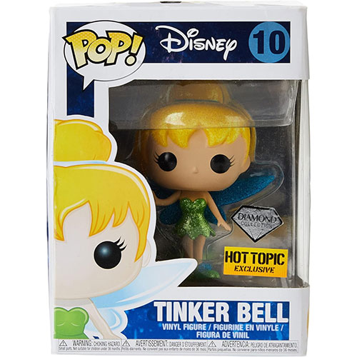 Funko POP! Disney Vinyl Figure - TINKER BELL (Diamond Collection) #10 ...