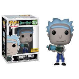 Funko POP! Animation - Rick and Morty Vinyl Figure - YOUNG RICK #305 *Hot Topic Exclusive*