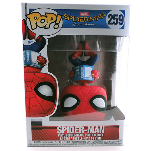 Funko POP! Marvel Spider-Man Homecoming Vinyl Bobble Figure - SPIDER ...