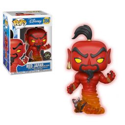 Funko POP! Disney - Aladdin Vinyl Figure - JAFAR (Red Genie)(Glow in Dark) #356 *Chase*