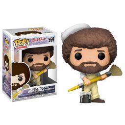 Funko POP! Television - Bob Ross S2 Vinyl Figure - BOB ROSS (Paintbrush)