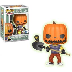 Funko POP! Games - Hello Neighbor Vinyl Figure - NEIGHBOR PUMPKINHEAD #266 *Toys R Us Exclusive*