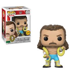 Funko POP! WWE Wave 7 Vinyl Figure - JAKE THE SNAKE ROBERTS (Blue Pants) *Chase*