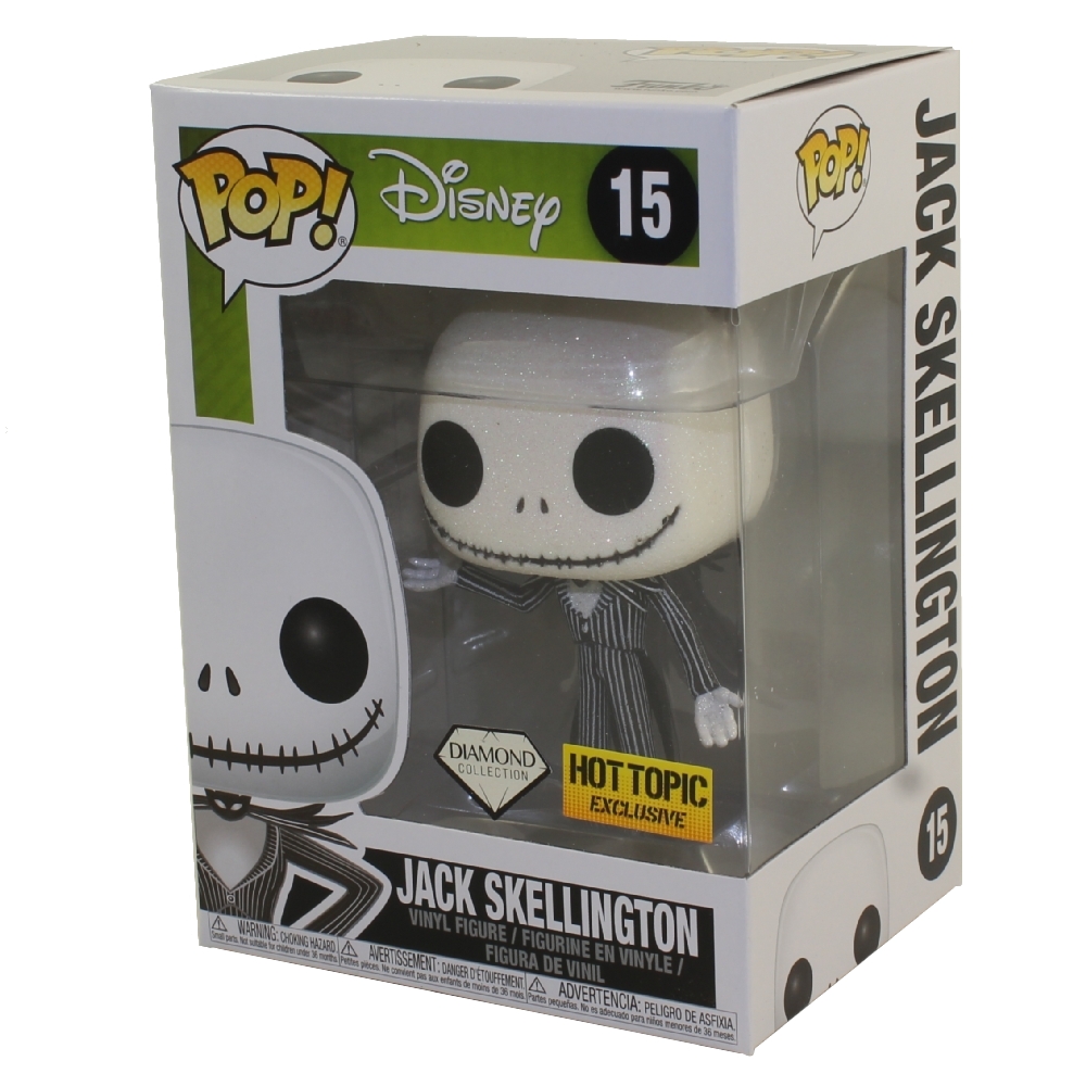 Funko POP! Disney - NBX 25 Years Vinyl Figure- JACK SKELLINGTON (Diamond Collection) #15 *Exclusive*