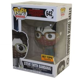 Funko POP! TV - Stranger Things Vinyl Figure - STEVE (With Bandana) #642 *Hot Topic Exclusive*