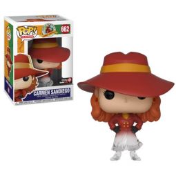 Funko POP! TV - Where in the World is Carmen Sandiego? - CARMEN SANDIEGO (Disappearing) #662 *EXCL*