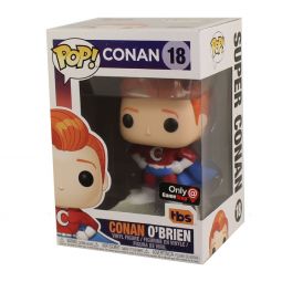 Funko POP! TV Conan O'Brien TBS - SUPER SUIT CONAN #18 *Gamestop Exclusive*