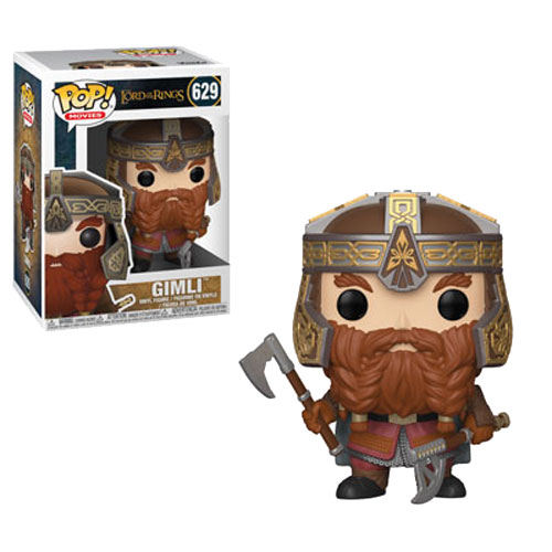 Funko POP! Movies - Lord of the Rings S3 Vinyl Figure - GIMLI #629