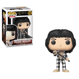 Funko POP! Rocks - Queen Vinyl Figure - FREDDIE MERCURY #92 (Harlequin Jumpsuit)