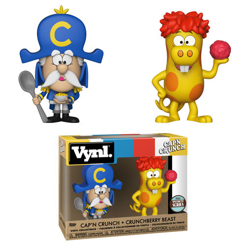 Cereal Figure Cap'n Characters Ad Icons Vinyl Crunch Mascot