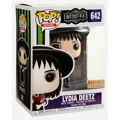 Funko POP! Movies- Beetlejuice Vinyl Figure - LYDIA DEETZ (Book) #642 *Exclusive*