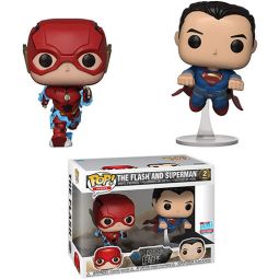 Funko POP! Heroes - Justice League Vinyl Figures 2-PACK - THE FLASH AND SUPERMAN *Exclusive*