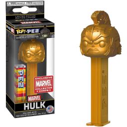 Funko POP! PEZ Dispenser - Marvel Collector Corps - GOLDEN HULK *Exclusive*