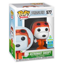 Funko POP! Animation - Peanuts Vinyl Figure - ASTRONAUT SNOOPY #577 *San Diego Comic Con Exclusive*