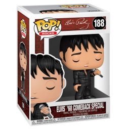 Funko POP! Rocks Vinyl Figure - ELVIS '68 COMEBACK SPECIAL #188