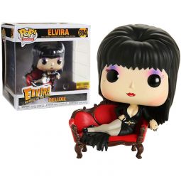 Funko POP! TV - Elvira Mistress of the Dark Deluxe Vinyl Figure - ELVIRA on Couch #894 *Exclusive*