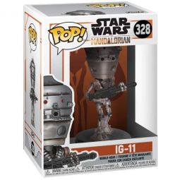 Funko POP! Star Wars Vinyl Bobble Figure - The Mandalorian - IG-11 #328