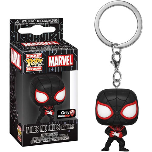 Funko Pocket POP! Keychain - Marvel - MILES MORALES [Gamer] *Exclusive*