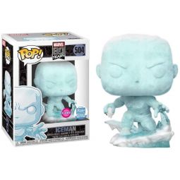 Funko POP Marvel 80 Years Vinyl Bobble Figure - ICEMAN (Flocked) #504 *Funko Shop Exclusive*