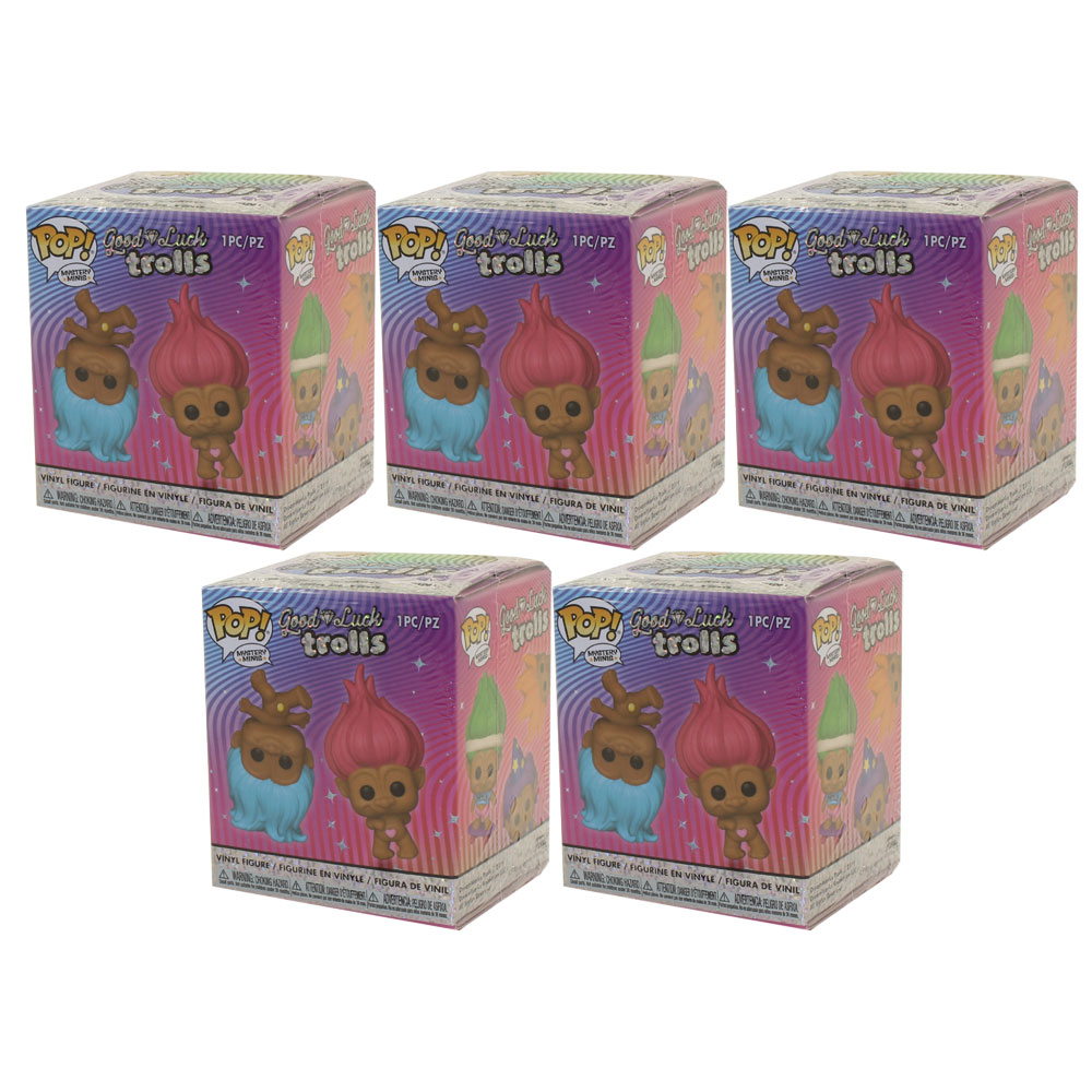  FUNKO MYSTERY MINI: Trolls Classic (One Mini Per Purchase) :  Toys & Games