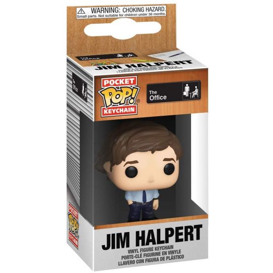 jim halpert funko pop keychain