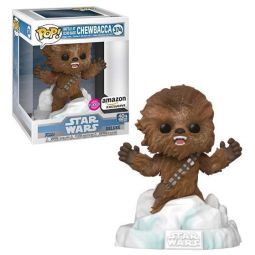 Funko POP! Star Wars Deluxe Vinyl Figure Set - BATTLE AT ECHO BASE: CHEWBACCA (Flocked) #374 *EXCL*