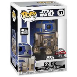 Funko POP! Star Wars 40th Anniversary Vinyl Bobble Figure - R2-D2 (Dagobah) #31 *Exclusive*