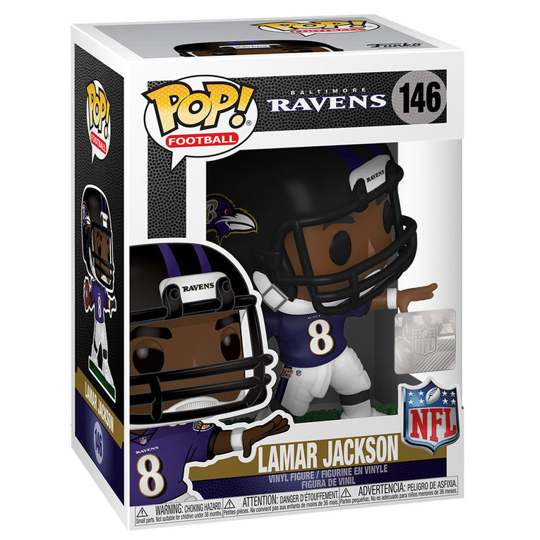 Buy Pop! Trading Cards Lamar Jackson - Baltimore Ravens at Funko.